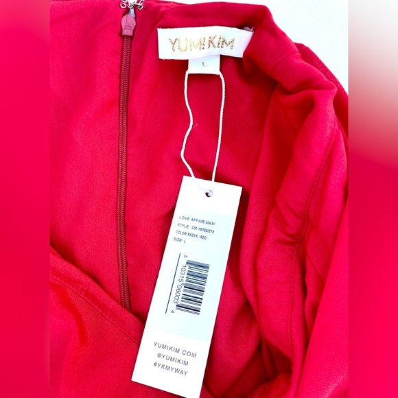 NWT Yumi Kim Red Love Affair Backless Maxi Dress - Picture 8 of 12
